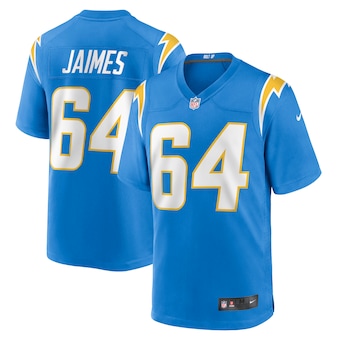 mens nike brenden jaimes powder blue los angeles chargers ga